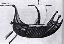Nave de guerra visigoda