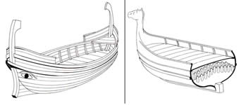 Reconstrucci&oacute;n de dos naves mecantes