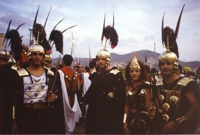 Los fieros mastienos preparados para la lucha 